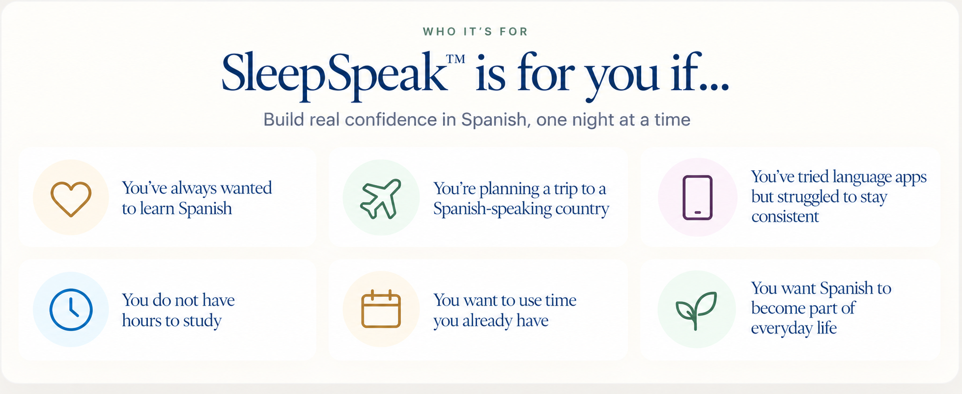 SleepSpeak is for you if graphic